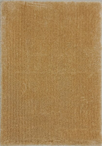 Kusový koberec Borneo shaggy - hnědý - 140x200 cm