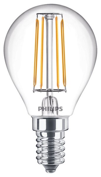 SADA 2x LED Žárovka VINTAGE Philips E14/4,3W/230V 2700K