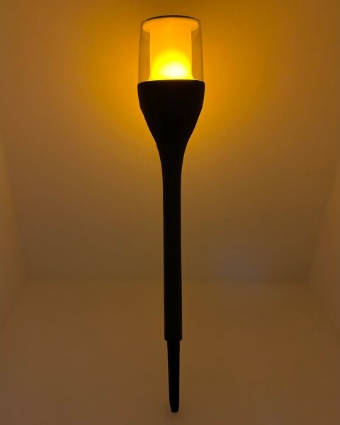 LED Solární lampa LED/1,2V 800 mAh IP44 černá