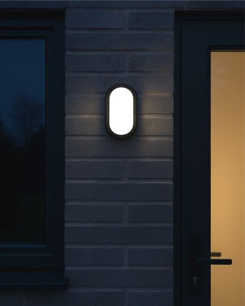 LED Venkovní stropní svítidlo LED/8W/230V 4200K IP64 černá