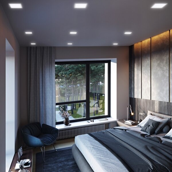 Solight WD147 - LED Podhledové svítidlo 6W/230V 3000/4000/6000K 12x12 cm bílá