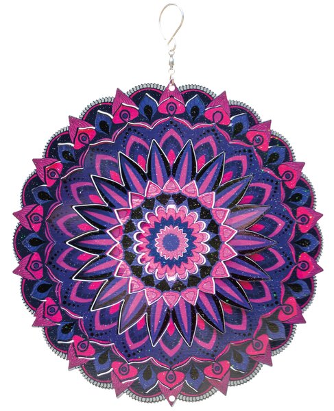 Zahradní větrná dekorace Mandala Tamil 25 cm