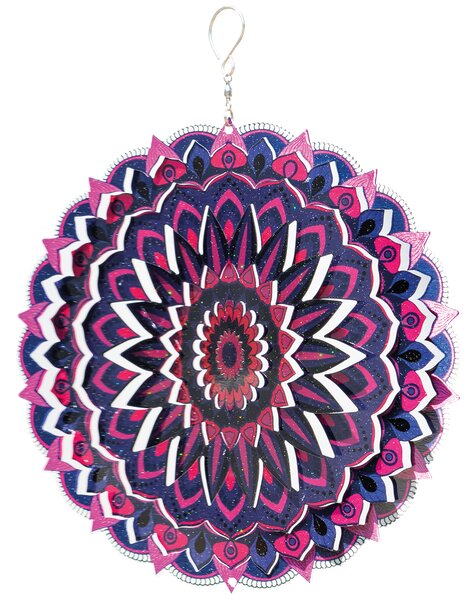 Zahradní větrná dekorace Mandala Tamil 25 cm