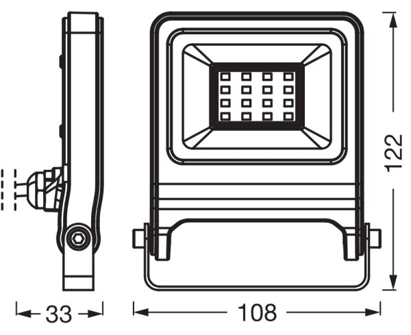 Osram - LED Reflektor ENDURA LED/10W/230V 3000K IP65
