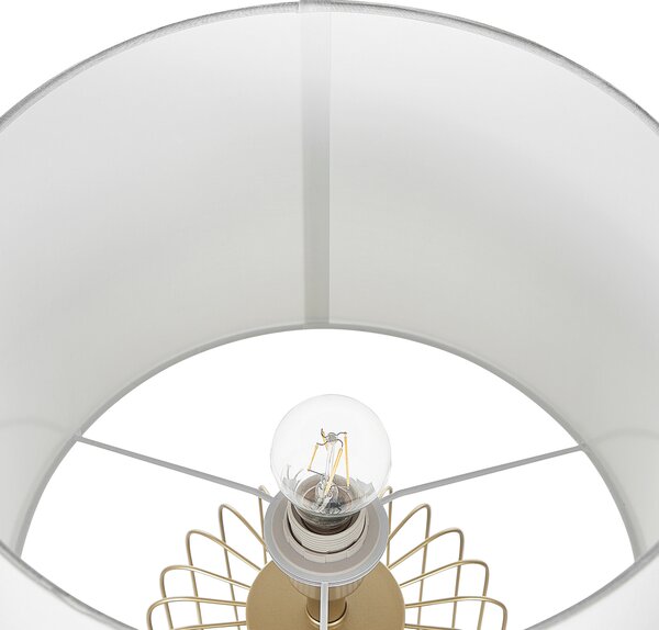 Stolní lampa THOUET Kov Zlatá