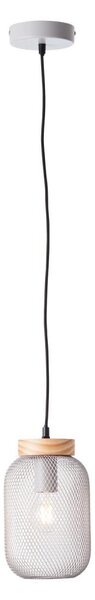 Brilliant - Lustr na lanku GIADA 1xE27/40W/230V pr. 16 cm šedá