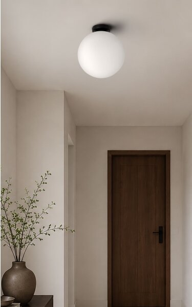 BRILAGI - Stropní svítidlo POLOS 1xE27/40W/230V pr. 30 cm černá