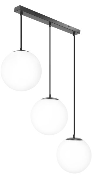 BRILAGI - Lustr na lanku POLOS 3xE27/40W/230V černá