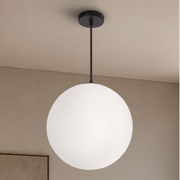 BRILAGI - Lustr na lanku POLOS 1xE27/40W/230V pr. 30 cm černá