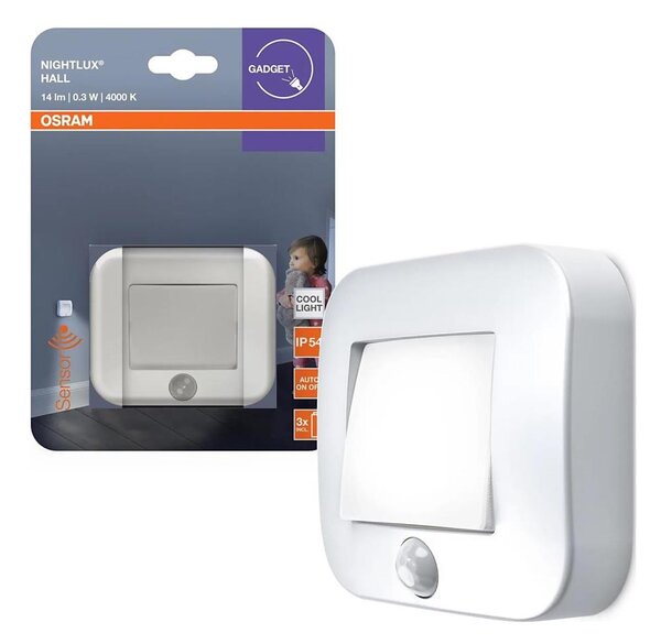 Osram - LED Orientační svítidlo se senzorem NIGHTLUX LED/0,3W/3xAAA IP54