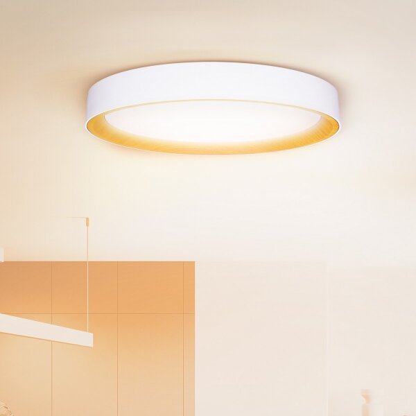 Brilagi - LED Stmívat. stropní svítidlo LARIOS LED/72W/230V bílá pr. 59 cm + DO