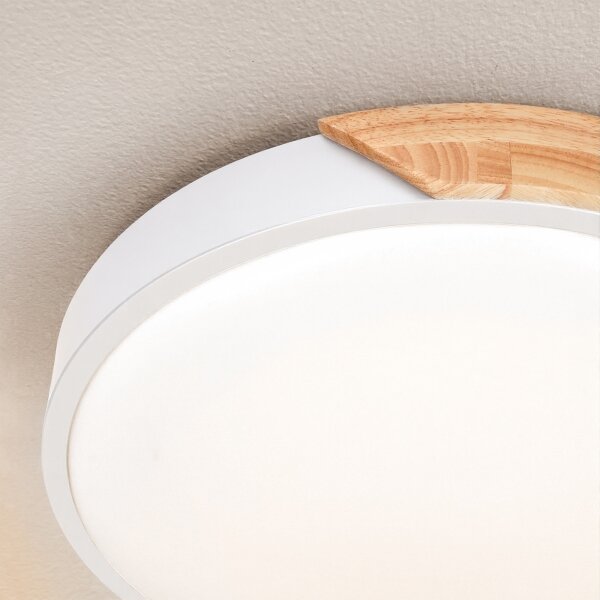 Brilagi - LED Stmívat. svítidlo PILANA LED/48W/230V dub/bílá pr. 40 cm + DO