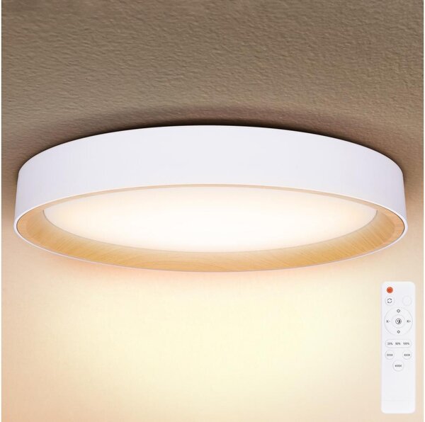 Brilagi - LED Stmívat. stropní svítidlo LARIOS LED/72W/230V bílá pr. 59 cm + DO