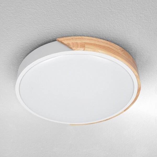 Brilagi - LED Stmívat. svítidlo PILANA LED/48W/230V dub/bílá pr. 40 cm + DO