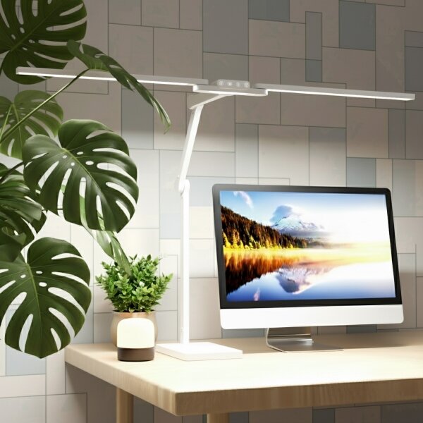 Brilagi-LED Stmívatelná dotyková stolní lampa VARIO LED/24W/230V 3000-6500K bílá