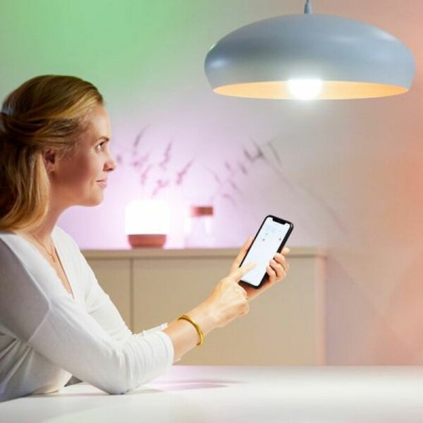 SADA 2x LED Stmívatelná žárovka A60 E27/9W/230V 2700K Wi-Fi + DO - WiZ