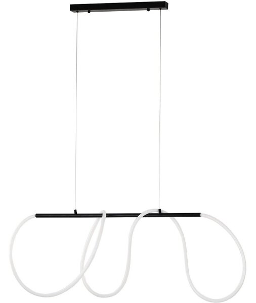 LED Lustr na lanku FLEXI LED/45W/230V 4000K černá