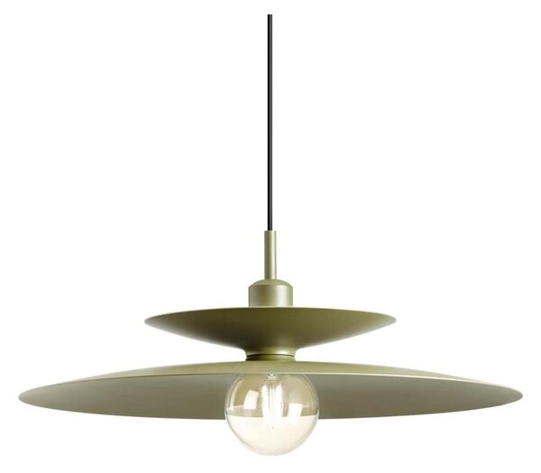 Redo 01-3050 - Lustr na lanku GUNNAR 1xE27/42W/230V pr. 50 cm zelená