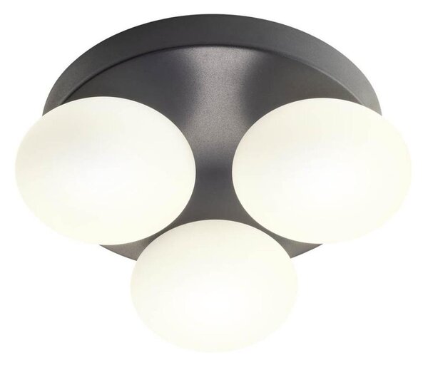 Redo 01-4308 - LED Koupelnové stropní svítidlo OVUM 3xLED/5W/230V IP44 černá