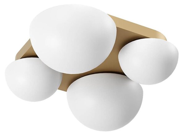 Redo 01-4332 - LED Stropní svítidlo LUMIEN 4xLED/26W/230V 2700/3000K CRI90 zlatá