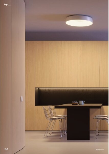 Redo 01-3940 - LED Stropní svítidlo DIP LED/30W/230V CRI 90 pr. 48,6 cm bílá