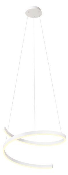 Redo 01-4013 - LED Stmívatelný lustr na lanku SCROLL LED/38W/230V bílá