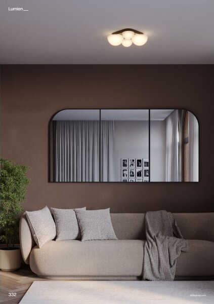 Redo 01-4332 - LED Stropní svítidlo LUMIEN 4xLED/26W/230V 2700/3000K CRI90 zlatá
