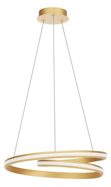 Redo 01-4361 - LED Stmívatelný lustr na lanku TORSION LED/40W/230V zlatá