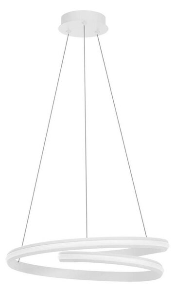 Redo 01-4360 - LED Stmívatelný lustr na lanku TORSION LED/40W/230V bílá