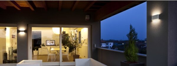 Redo 9622 - LED Venkovní nástěnné svítidlo KLIPPE LED/13W/230V 3000K IP54 bílá