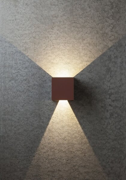 Redo 90298 - LED Venkovní nástěnné svítidlo VARY 2xLED/10W/230V 3000K IP54 hnědá