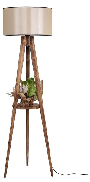 ASIR Stojací lampa YANIK hnědá