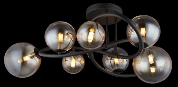 Globo 56141-7D - LED Přisazený lustr TUBERIUS 7xG9/3,5W/230V