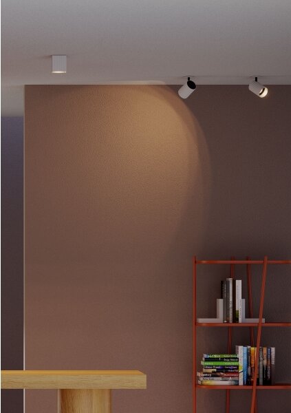 Redo 01-3407 - Bodové svítidlo DELPHI 1xGU10/7W/230V 8,1x8,1 cm bílá