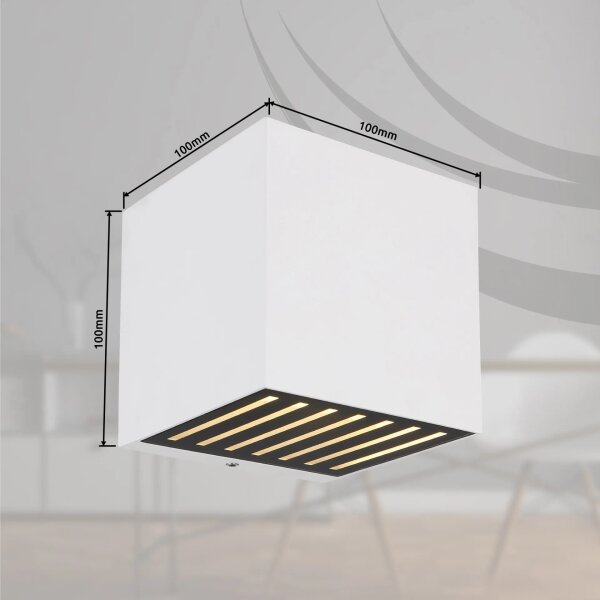 Globo 34156W - LED Venkovní nástěnné svítidlo ILLI LED/6W/230V IP54 bílá