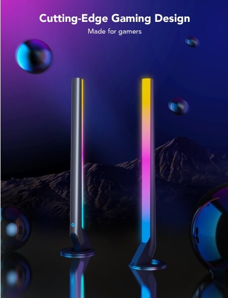 Govee - Smart Gaming WiFi LED Panely + Smart Dual ovladač White Wi-Fi