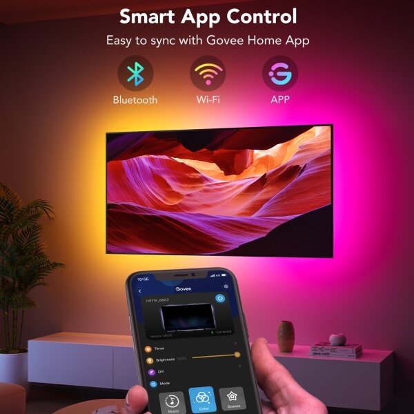 Govee - TV 40-50" SMART LED podsvícení RGBIC Wi-Fi