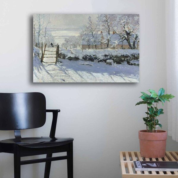ASIR Obraz na plátně Claude Monet – Straka
