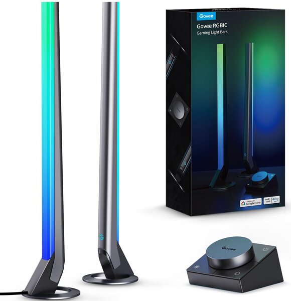 Govee - Smart Gaming WiFi LED Panely + Smart Dual ovladač White Wi-Fi