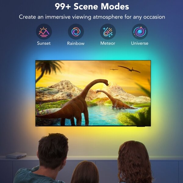 Govee - TV 40-50" SMART LED podsvícení RGBIC Wi-Fi