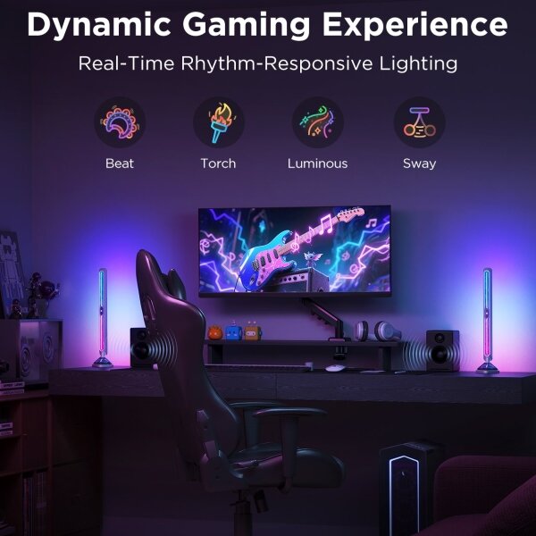 Govee - Smart RGBIC Gaming Pro světelné panely Matter Wi-Fi