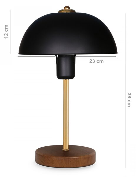 ASIR Stolní lampa AYD černá