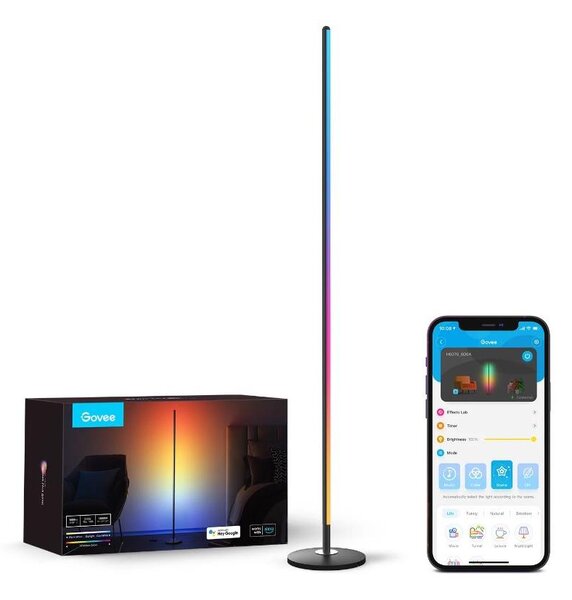Govee - LED RGBW Stmívatelná stojací lampa LITE MATTER LED/24W/230V Wi-Fi