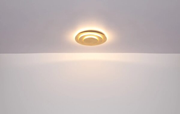 Globo 48465-18 - LED Stropní svítidlo HEDA LED/18W/230V 3000K pr. 18 cm zlatá