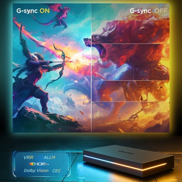 Govee - AI Sync Box 2 Smart TV RGBICW podsvětlení 55-65" Wi-Fi