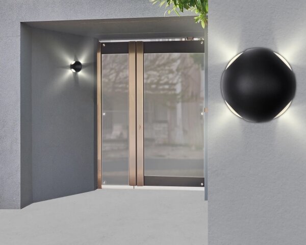 Globo 34312 - LED Venkovní nástěnné svítidlo SLICE LED/4,5W/230V IP54