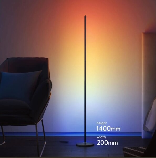 Govee - LED RGBW Stmívatelná stojací lampa LITE MATTER LED/24W/230V Wi-Fi