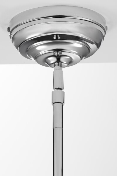 Jupiter 2071 - Lustr na tyči PLATINO 1xE27/15W/230V zelená/lesklý chrom