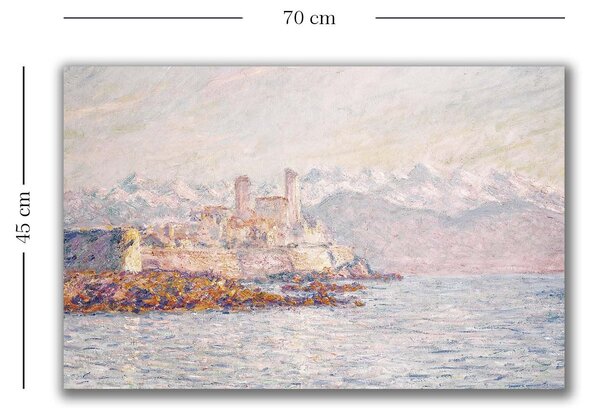 ASIR Obraz na plátně Claude Monet - Pevnost Antibes