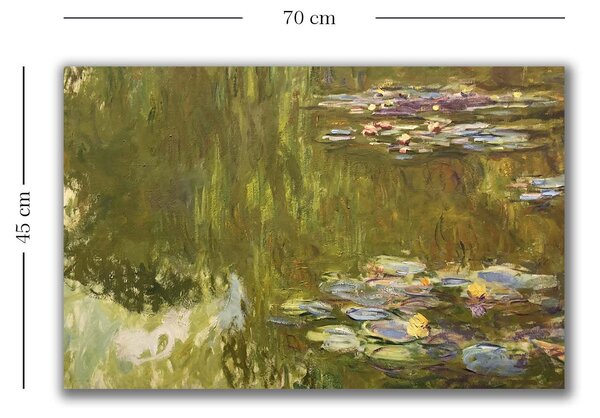 ASIR Obraz na plátně Claude Monet – Leknínový rybník
